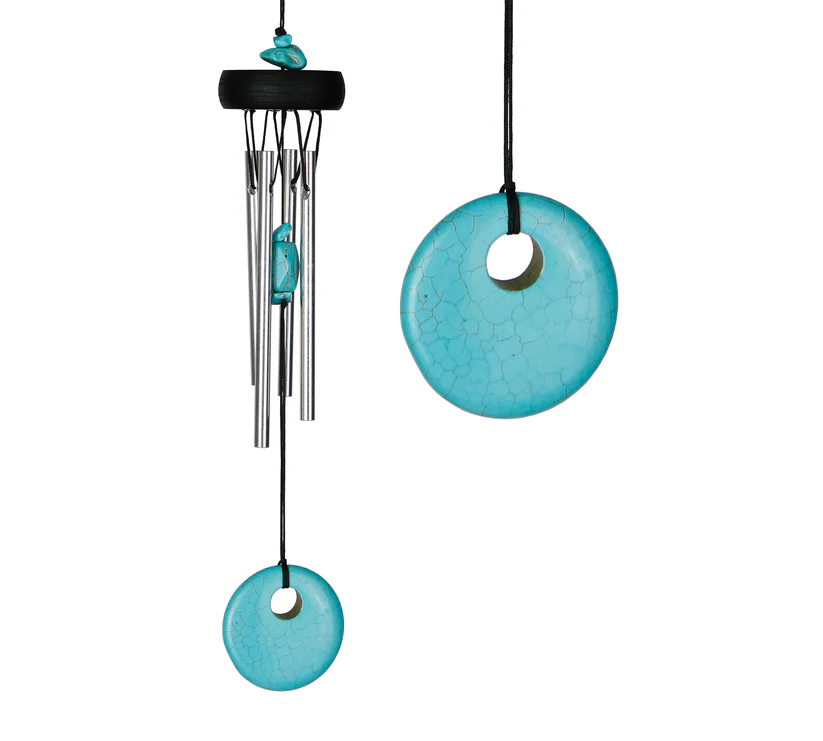 Campana de Viento Precious Stones Turquesa 29 cm - Imagen 3