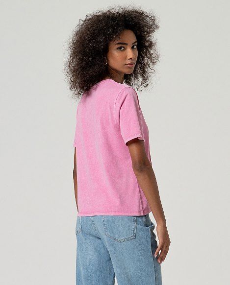 Camiseta manga corta Rosa Flor SURKANA - Imagen 2
